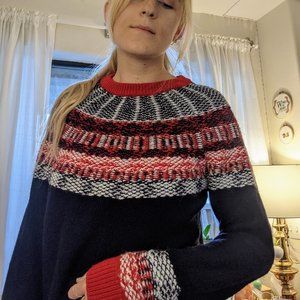 ASOS DESIGN Tall sweater, vintage fairisle Size 6